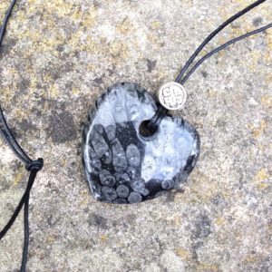Kilkenny marble heart pendant