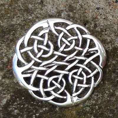 Celtic Sterling silver brooch