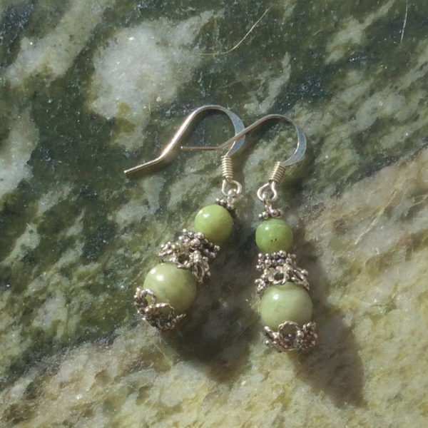 Connemara marble earrings