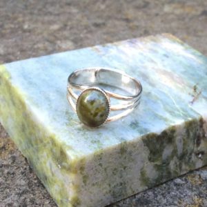Connemara marble ring